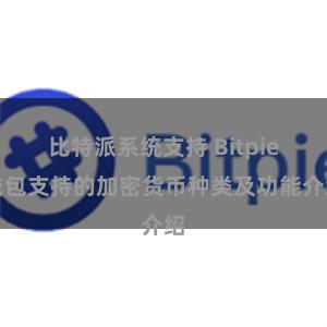 比特派系统支持 Bitpie钱包支持的加密货币种类及功能介绍