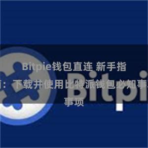 Bitpie钱包直连 新手指南：下载并使用比特派钱包必知事项