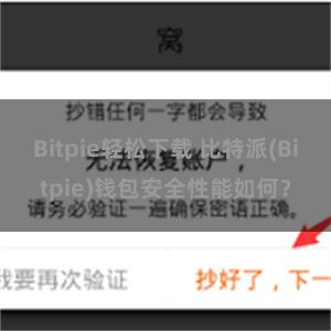 Bitpie轻松下载 比特派(Bitpie)钱包安全性能如何？