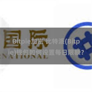 Bitpie加密 比特派(Bitpie)钱包如何设置每日限额？