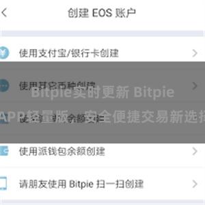 Bitpie实时更新 Bitpie APP轻量版，安全便捷交易新选择