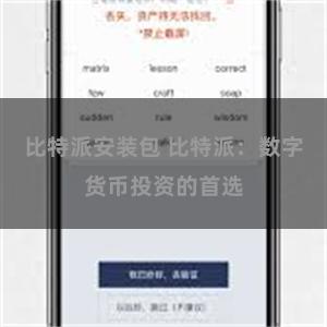 比特派安装包 比特派：数字货币投资的首选