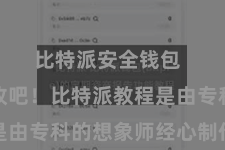 比特派安全钱包  飞快查收吧！比特派教程是由专科的想象师经心制作而成