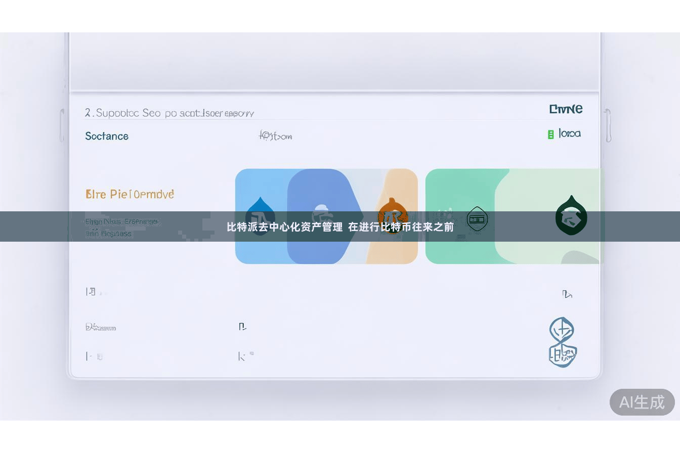 比特派去中心化资产管理  在进行比特币往来之前