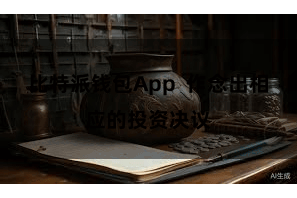 比特派钱包App  作念出相应的投资决议