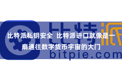 比特派私钥安全  比特派进口就像是一扇通往数字货币宇宙的大门