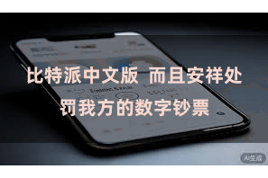 比特派中文版  而且安祥处罚我方的数字钞票